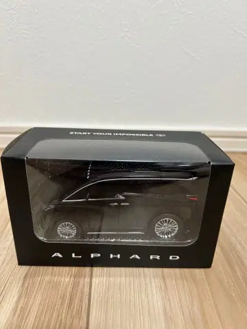 알파드 ALPHARD 블랙 미니카