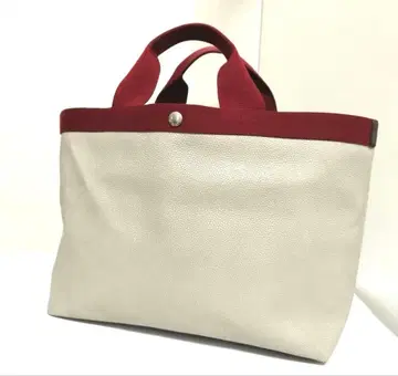 새상품급 에르베샤 펠리에 럭스 보트형 토트백