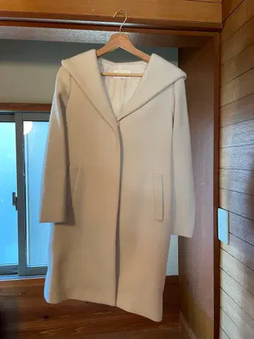 M-PREMIER 후드 부착 롱 코트 34