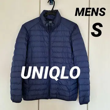 유니클로 울트라 라이트 다운 자켓 네이비 남성용 S 풀 집업