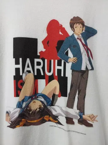 [ XL ] 스즈미야 하루히의 우울 T셔츠 애니메이션