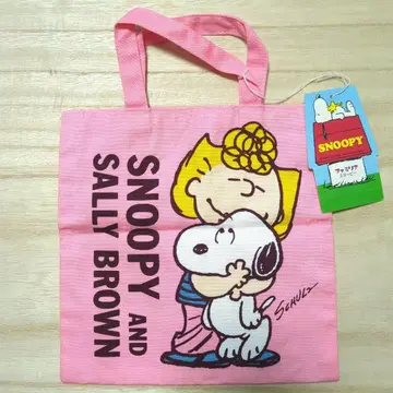 스누피 파미리아 토트백 소 미사용품 SNOOPY