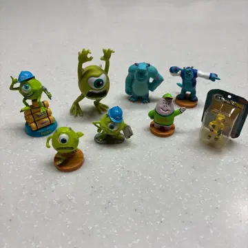 몬스터즈 인크 피규어 8개 세트 마이크 설리 스퀴시 CDA