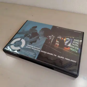 DVD NAKED screen + globe featuring KEIKO