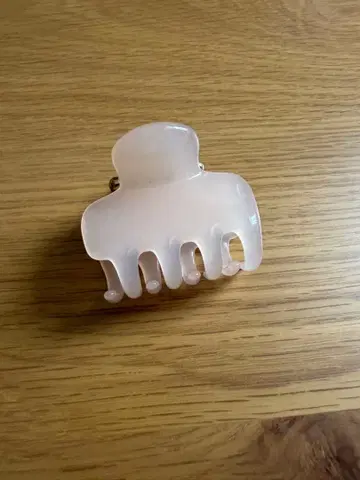 UNDO 헤어 클립 클리어 핑크 No.2