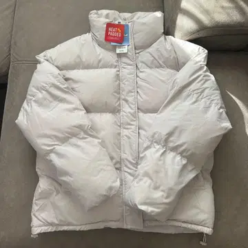 GU 히트 패디드 오버 사이즈 블루종 natural M