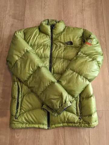 THE NORTH FACE 서밋 시리즈 다운 자켓 그린