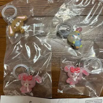 산리오 윳토메지루시 액세서리 본본리본 쿠로 우사하나