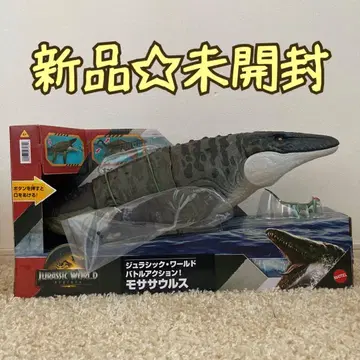[ 미개봉 ] 쥬라기 월드 배틀 액션! 모사사우루스