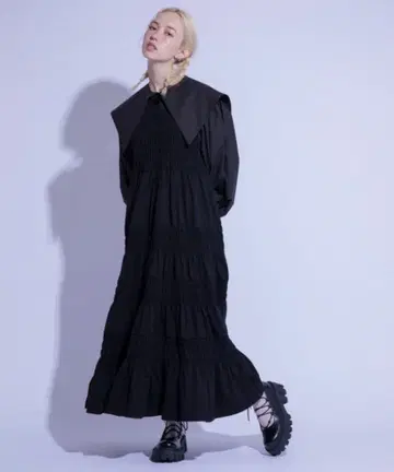 Candy Stripper 원피스 MATURE SHIRRING