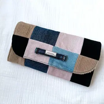 핸드메이드 데님 리메이크 장지갑 2