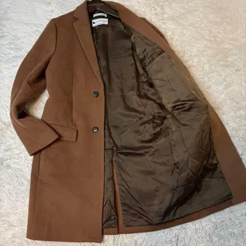 (새상품급) 유나이티드 애로우즈 120's 울 체스터 코트 카멜