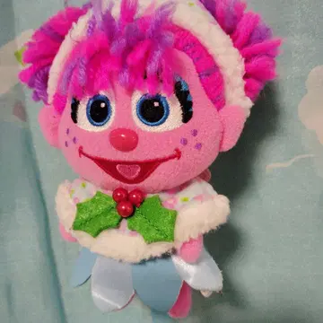 USJ 애비 마스코트 크리스마스 봉제 인형 키링