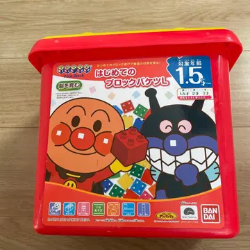 호빵맨 첫 블록 바케스 L