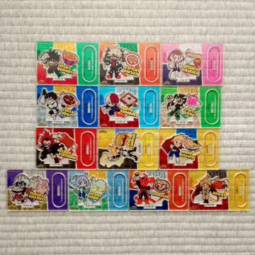 나의 히어로 아카데미아 캐릭터 그루메 아크릴 스탠드 13종 컴플리트