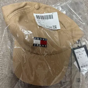 TOMMY JEANS 베이지 캡 AM12002