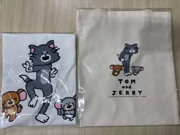 톰과 제리 해피 복권 티셔츠 토트백