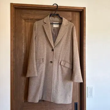 FREAK'S STORE 브라운 체스터 코트 M