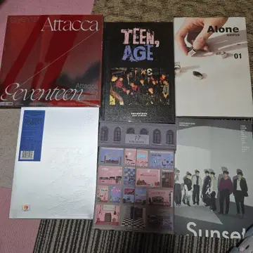 Seventeen 6 장 세트