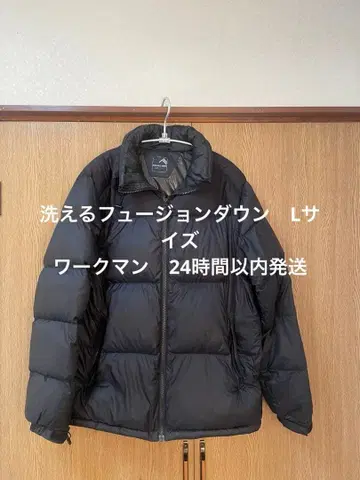 24시간 이내 발송 워크맨 워셔블 퓨전 다운 L 사이즈