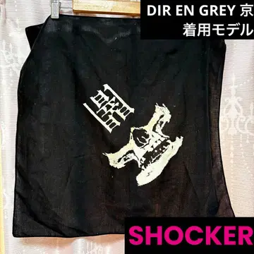 SHOCKER 어둠 스컬 반다나 Dir 쿄 착용 모델