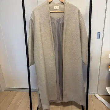 Chez toi 롱 코트 벨트 포함