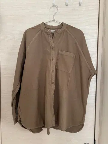 TODAYFUL 베이지 긴팔 셔츠