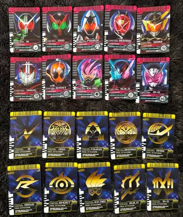 라이더 카드 극중 디자인 헤이세이 라이더 2기 세트 네오 디케이 드라이버