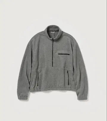 AURALEE 퓨어 실크 컴포트 플리스