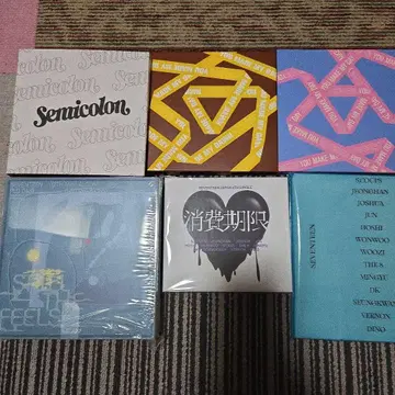 SEVENTEEN CD 6장 세트