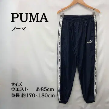 푸마 PUMA 나일론 팬츠 저지 네이비 85