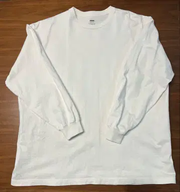 Graphpaper 헤비 웨이트 L/S 오버사이즈 티