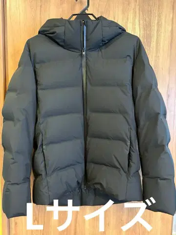 유니클로 심리스 다운 블랙 L