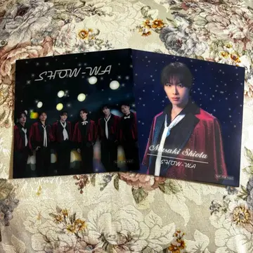 SHOW-WA 클리어 카드 시오타 마사키 집합 세트
