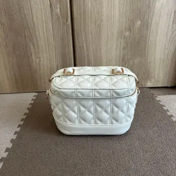 RANDA 퀼팅 숄더백 화이트