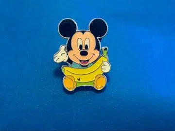 미키마우스 바나나 핀 배지