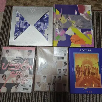 SEVENTEEN CD 5장 세트