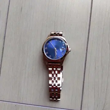 여성용 캐주얼 시계 파랑 다이얼 배터리 없음