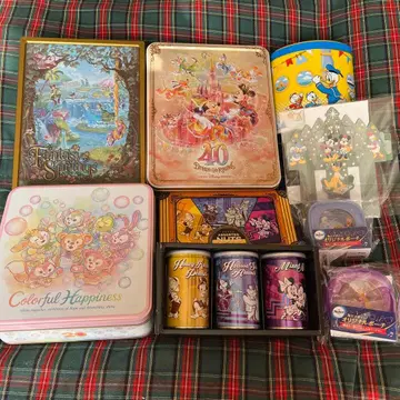 빈 캔 / 더피 20주년 기념 40주년 캔 너트 캔 세트 파우치 포함