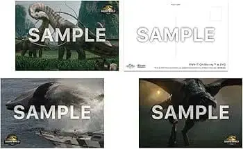 [쥬라기 월드: 부활의 땅 ('25 미국)] 비주얼 시트 3종 세트