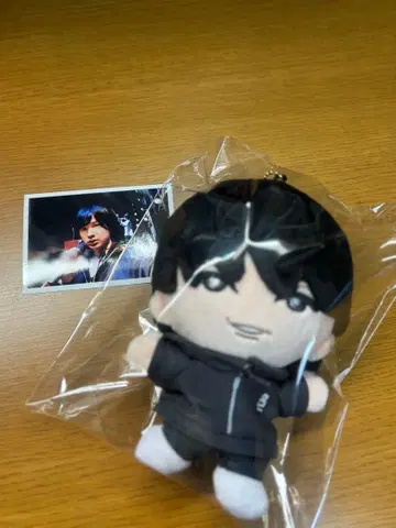 [미개봉 새상품] 마츠무라 호쿠토 손잡는 인형 & 미니 포토 카드