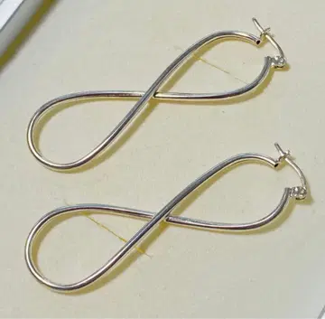 쁘띠 로브 노아 yoshiyo 실버 925 인피니티 후프 귀걸이