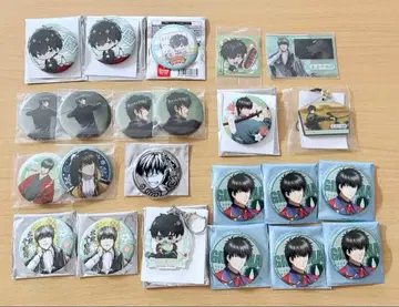 은혼 히지카타 토시로 캔뱃지 아크릴 키링 에마 클리어 시트 묶음 판매