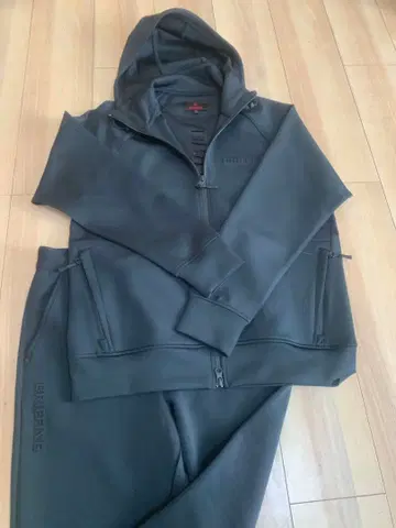 BRIEFING 브리핑 3D 로고 후드티 & 팬츠 M 사이즈 FW25