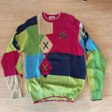 레어 패턴! PING 골프 니트 스웨터