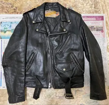 SCHOTT 빈티지 70's 소 가죽 택 후기 라이더스 618