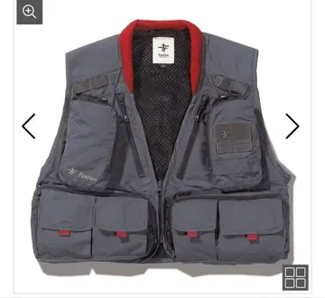 Foxfire 낚시용 조끼 그레이