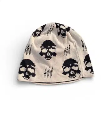 비니 스컬 리버서블 00s 헤이세이 Y2K 그런지