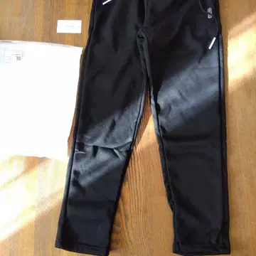 블랙 조거 팬츠 허리밴딩