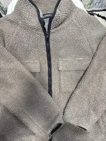 Kappa 플리스 자켓 그레이